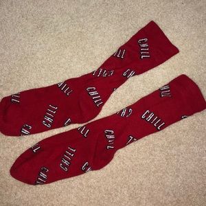 Netflix and Chill socks
